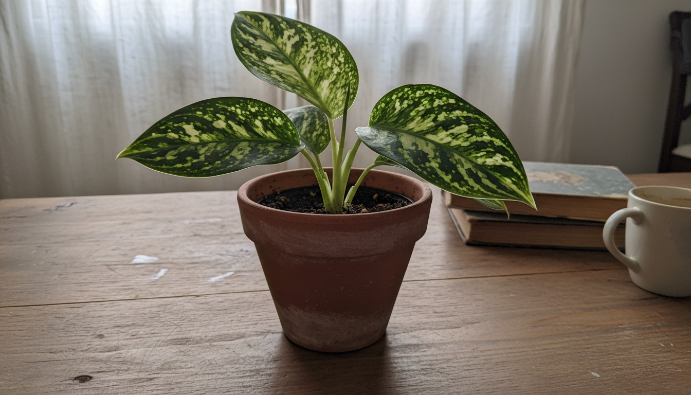 Aglaonema pictum 'Tricolor': The Ultimate Camouflage Plant Care Guide